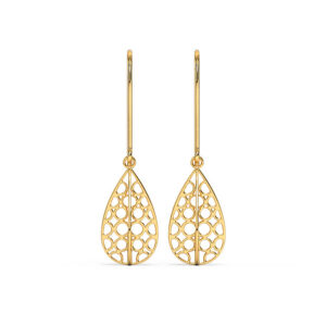 Kisna Hallmarked Gold Earring for Women